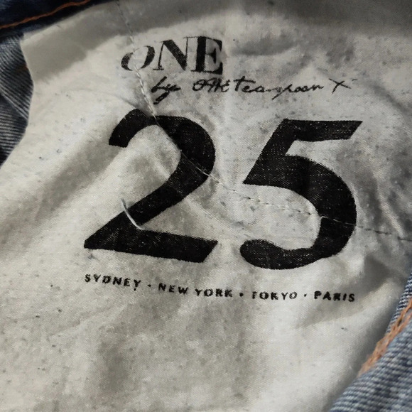 One by One Teaspoon Trashed Freebirds Jeans Size 25 - Picture 6 of 7